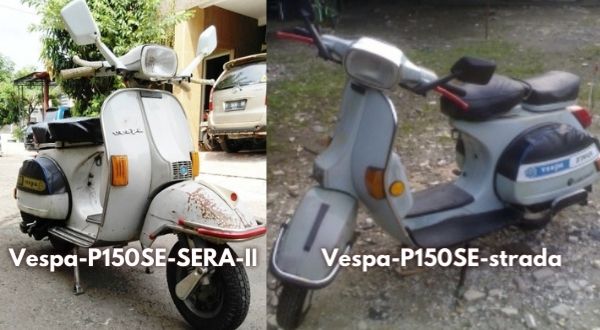 Vespa PS Series, Spesifikasi dan Perbedaan Vespa Ps Sera dan Strada