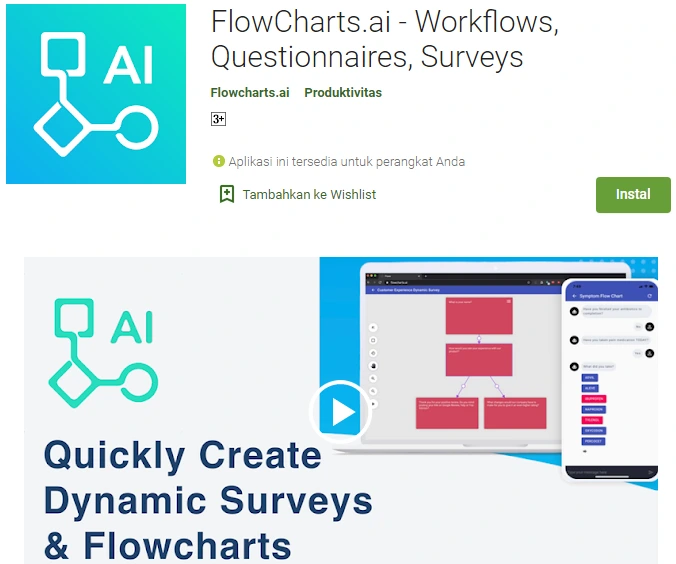 FlowCharts.ai - Workflows, Questionnaires, Surveys