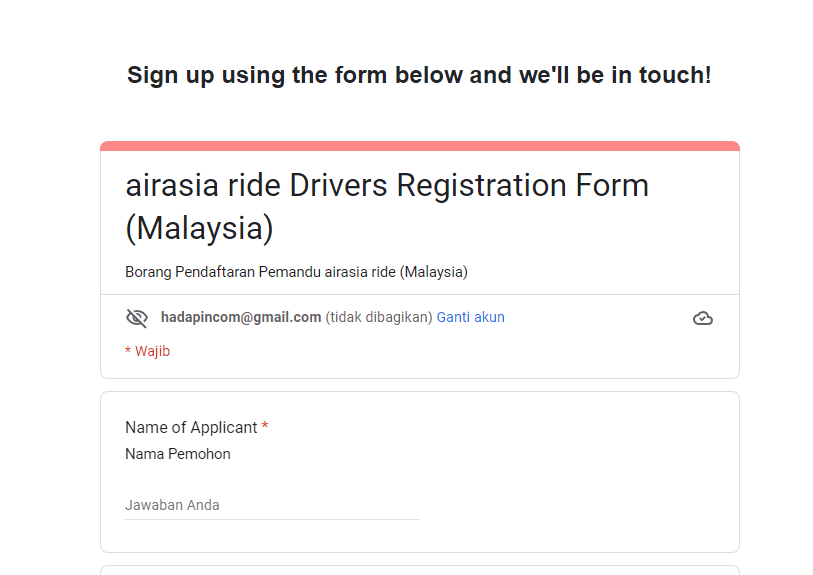 Cara Daftar Airasia Food dan Link Pendaftaran - Sebelum membahas cara daftar AirAsia Food driver, Anda pasti sudah tidak asing